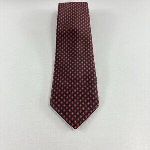 Scappino Blue / Red Geometric Men's Tie 3" x 57" Vintage